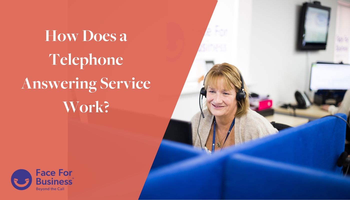 How does a telephone answering service work?