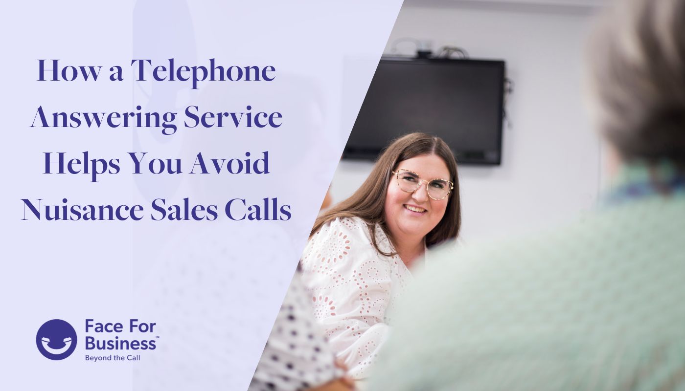 How a telephone answering service helps you avoid nuisance sales calls