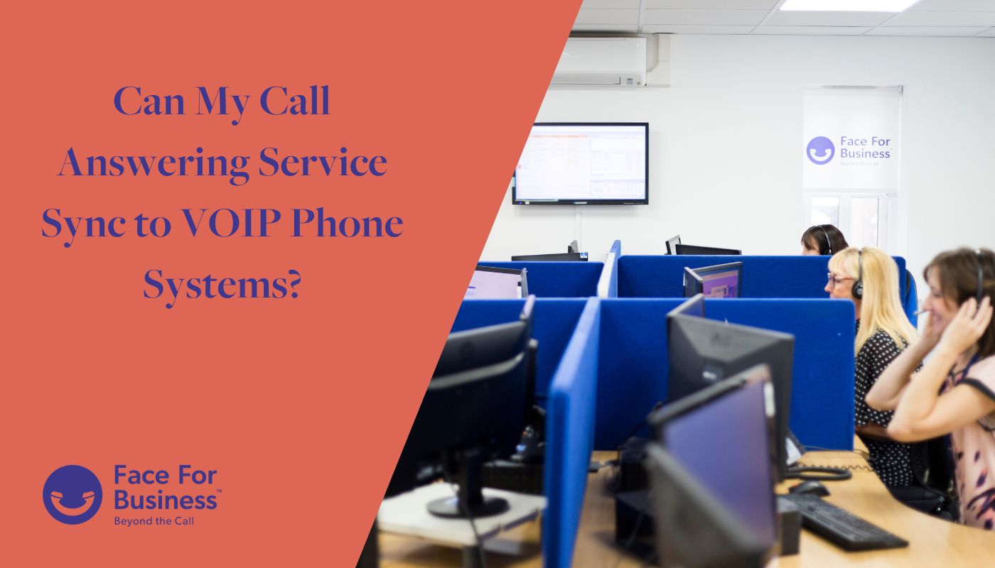 Can my call answering service sync to VoIP phone systems?