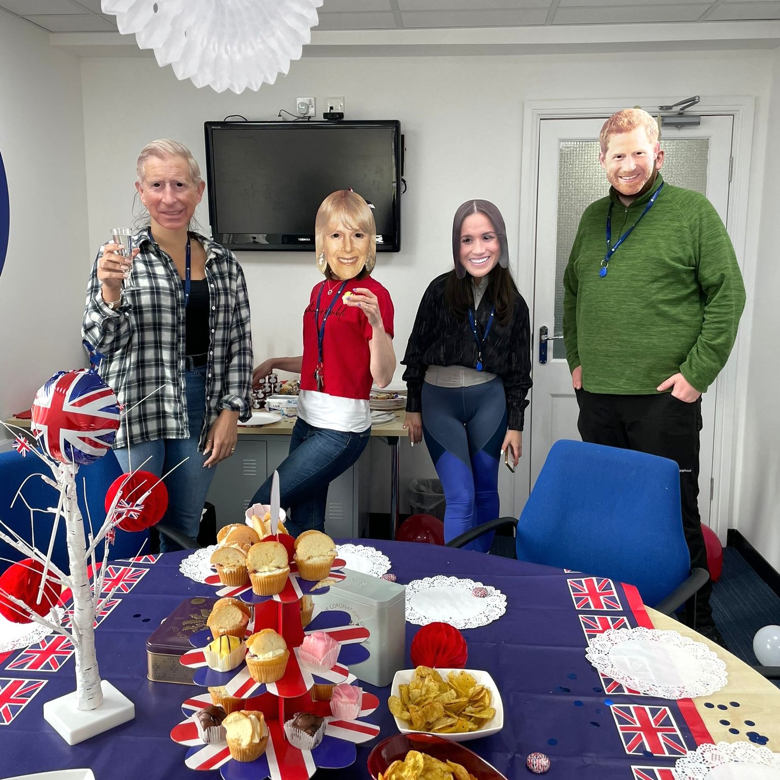 Face For Business celebrating the royal wedding