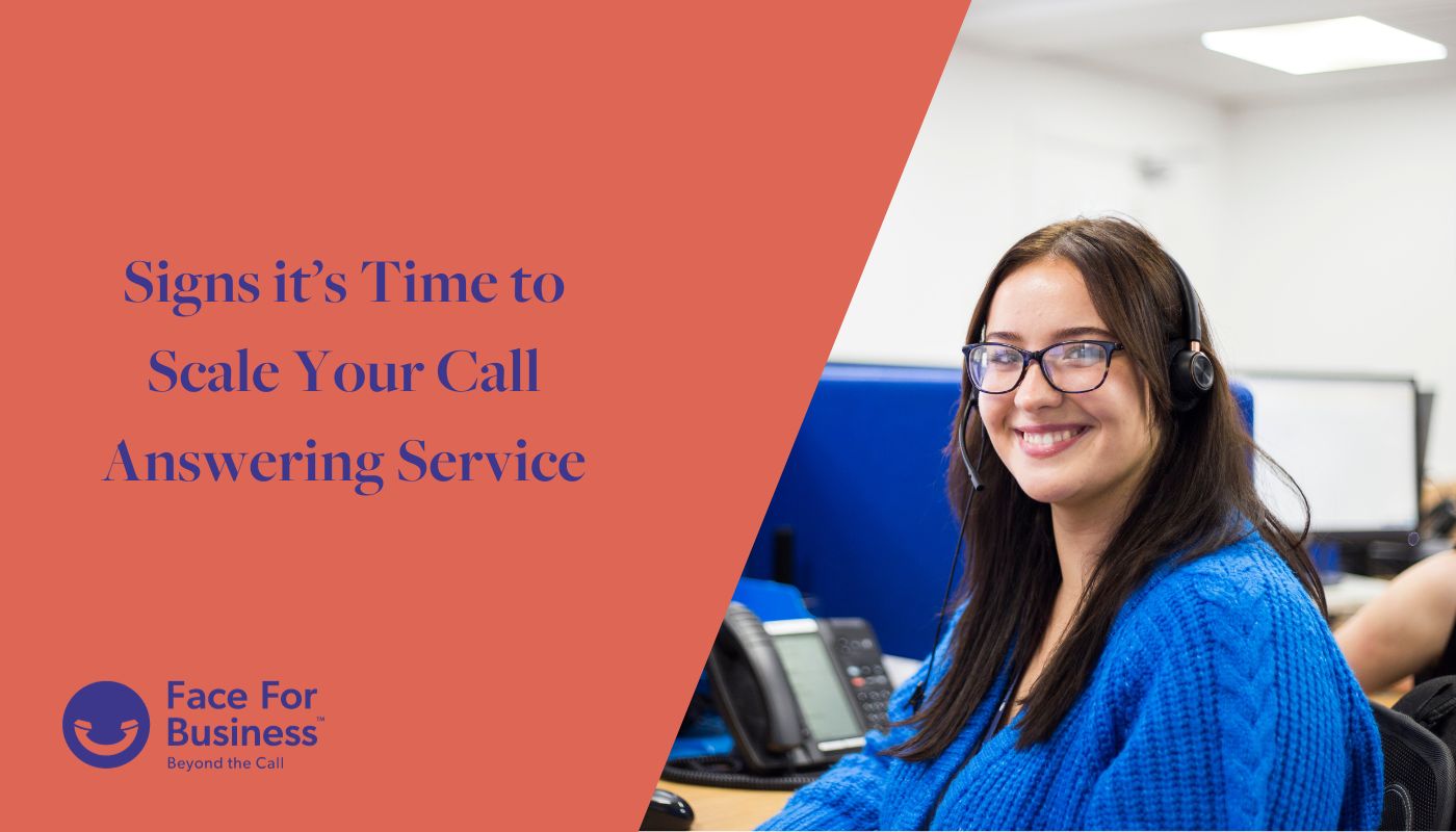 Signs it’s time to scale your call answering service
