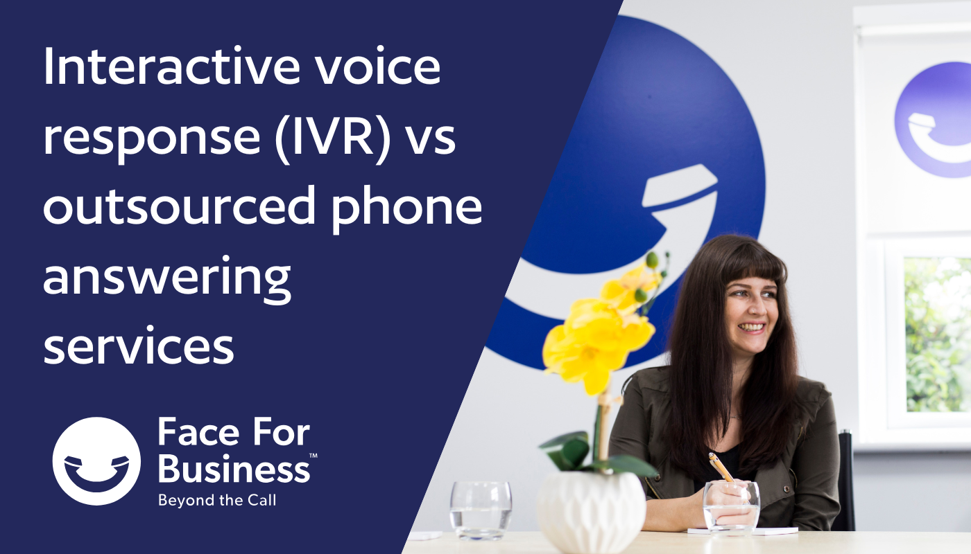 Interactive voice response (IVR) vs outsourced phone answering services