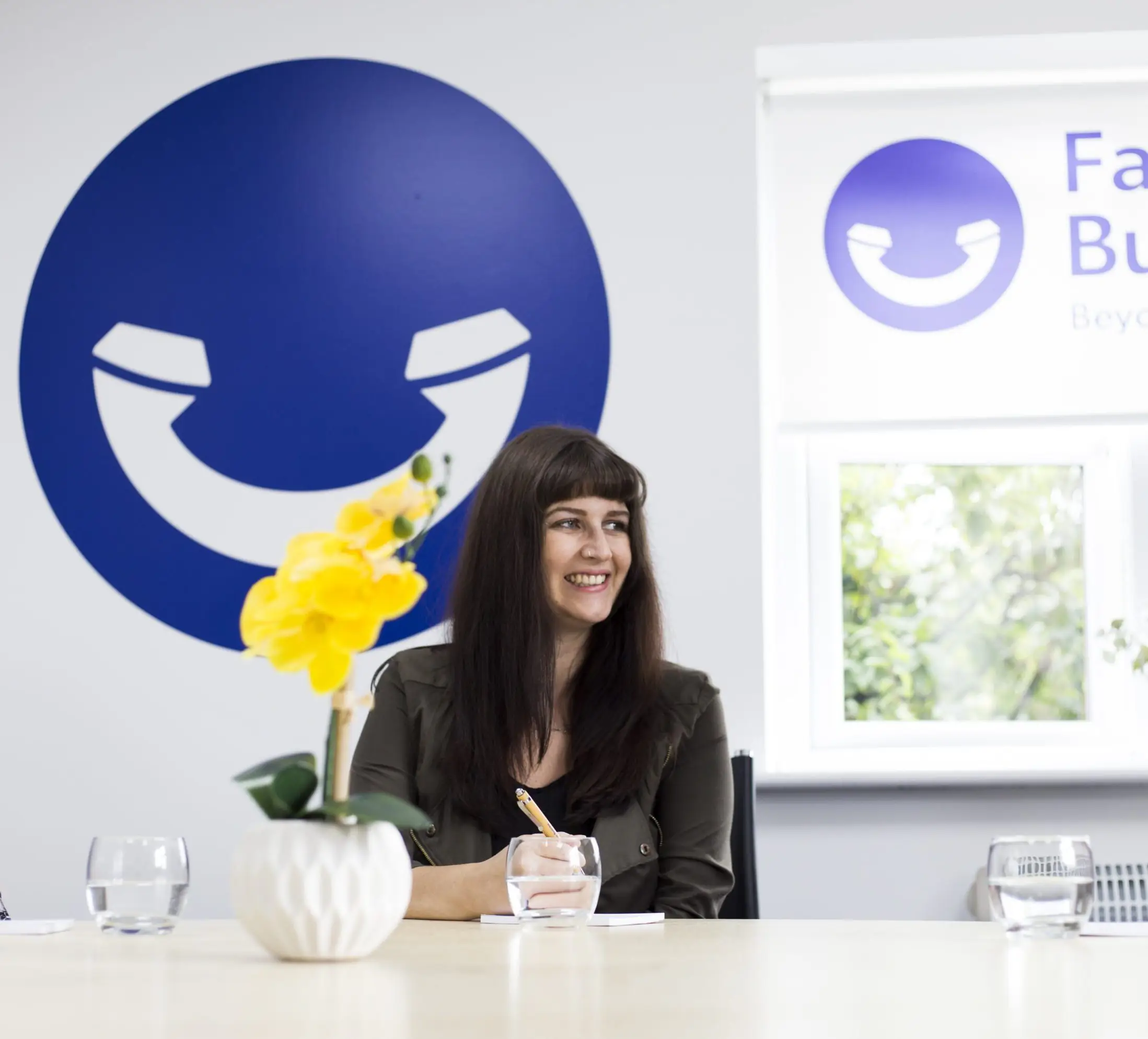 Members of the Face For Business PAs telephone answering team